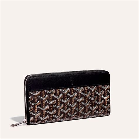 matignon wallet goyard|matignon wallet gm black.